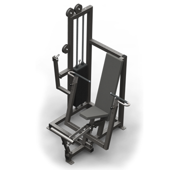 Vertical Chest Machine (250 lb.)