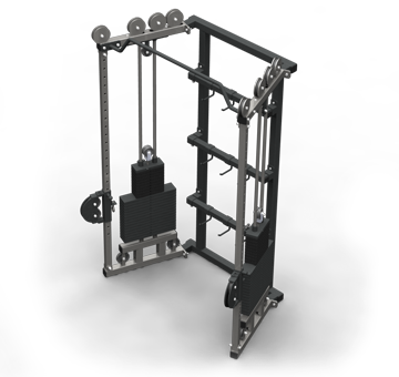 Dual Cable Column Machine