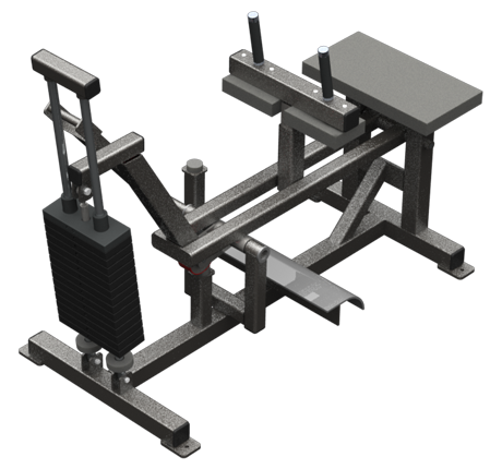 Seated Calf Machine (150 lb.)