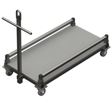 Cart - inside Wheels - 1160# cap.