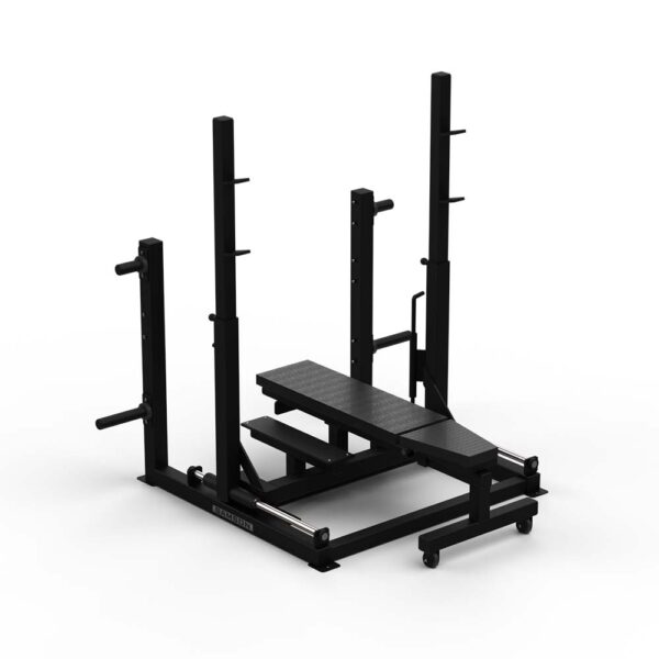 Olympic Bench/Incline/Sliding Rack(3")