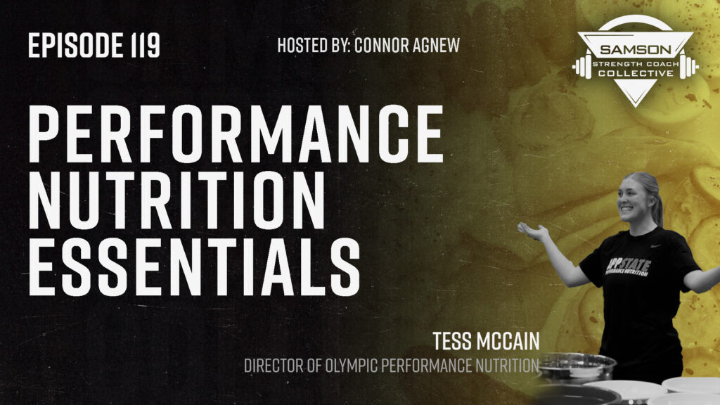 Episode 119: Tess McCain (Director of Olympic Performance Nutrition)