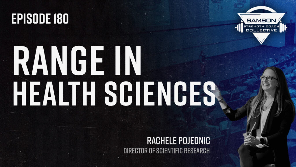 S2 E180: Rachele Pojednic | Range in Health Sciences S2 E180: Rachele Pojednic | Range in Health Sciences