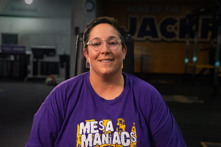 Mesa High School katie head girls basketball coach